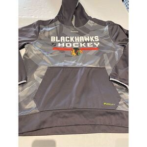 Reebok Blackhawk hockey hoodie size large